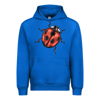 Cobalt ladybug Urban Hoodie - BarkalooDesign