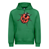 Emerald ladybug Urban Hoodie - BarkalooDesign