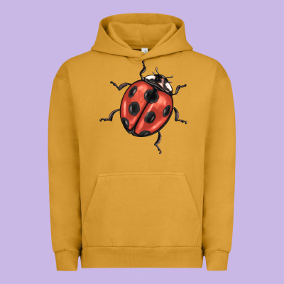 Ladybug Urban Hoodie Designed By Barkaloodesign