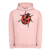 Pigment Salmon ladybug Urban Hoodie - BarkalooDesign