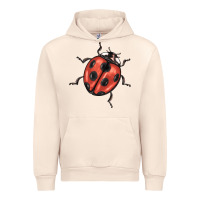 Sandshell ladybug Urban Hoodie - BarkalooDesign