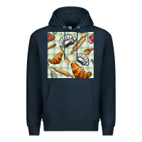Navy chef tools seamless pattern Premium Hoodie - BundleAndBundleShop