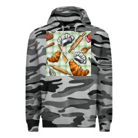 Slate Camo chef tools seamless pattern Premium Hoodie - BundleAndBundleShop