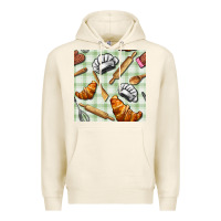 Tofu chef tools seamless pattern Premium Hoodie - BundleAndBundleShop