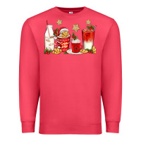 Cardinal santa fuel coffee cups Premium Sweatshirt - texasbilliewilder