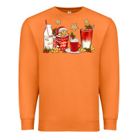 Carrot santa fuel coffee cups Premium Sweatshirt - texasbilliewilder