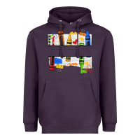 Plum custom teacher name crayon Heavyweight Hoodie - texasbilliewilder