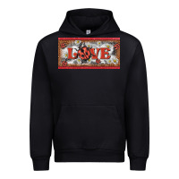 Black love ladybug    license plate template Urban Hoodie - BarkalooDesign