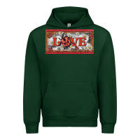 Forest Green love ladybug    license plate template Urban Hoodie - BarkalooDesign