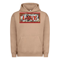 Pigment Burro love ladybug    license plate template Urban Hoodie - BarkalooDesign