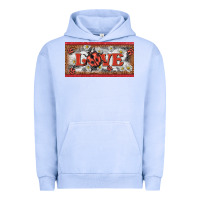 Pigment Grape Ice love ladybug    license plate template Urban Hoodie - BarkalooDesign