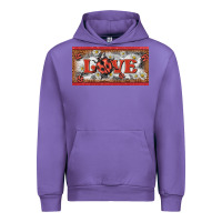 Tulip love ladybug    license plate template Urban Hoodie - BarkalooDesign
