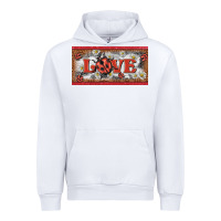White love ladybug    license plate template Urban Hoodie - BarkalooDesign