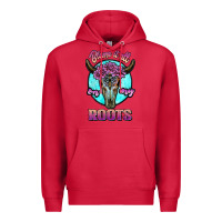 Cardinal blame it all on my roots white Premium Hoodie - JahusDesignShop