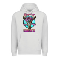 Dove Grey blame it all on my roots white Premium Hoodie - JahusDesignShop