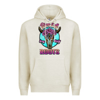 Oatmeal Heather blame it all on my roots white Premium Hoodie - JahusDesignShop