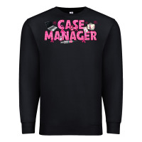 Black breast cancer case manager Premium Sweatshirt - texasbilliewilder