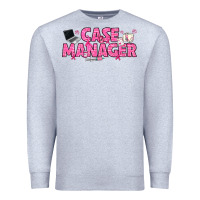 Heather Grey breast cancer case manager Premium Sweatshirt - texasbilliewilder