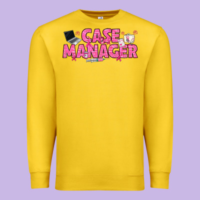Breast Cancer Case Manager Premium Sweatshirt Designed By Texasbilliewilder