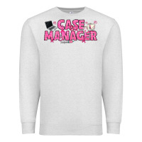 Oatmeal Heather breast cancer case manager Premium Sweatshirt - texasbilliewilder