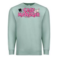 Seafoam breast cancer case manager Premium Sweatshirt - texasbilliewilder