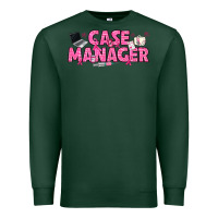 Sports Green breast cancer case manager Premium Sweatshirt - texasbilliewilder