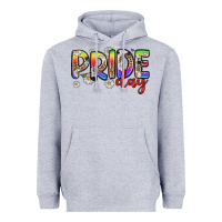 Heather Grey pride day Heavyweight Hoodie - Zillion Design Studio
