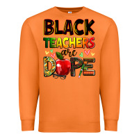 Carrot Black Teacher's are dope juneteenth Premium Sweatshirt - Zillion Design Studio
