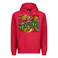 Cardinal mexican cacti Premium Hoodie - Artiststas