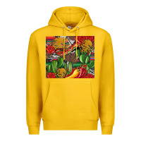 Lemon mexican cacti Premium Hoodie - Artiststas