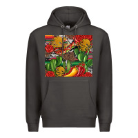 Smoke mexican cacti Premium Hoodie - Artiststas