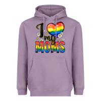 Lavender i love my moms Heavyweight Hoodie - Zillion Design Studio