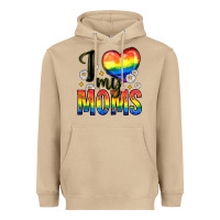 Mushroom i love my moms Heavyweight Hoodie - Zillion Design Studio