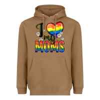 Toasted Coconut i love my moms Heavyweight Hoodie - Zillion Design Studio