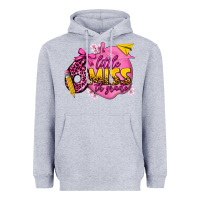 Heather Grey little miss 6th grade Heavyweight Hoodie - texasbilliewilder