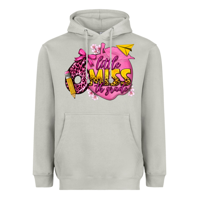 Little Miss 6th Grade Heavyweight Hoodie by texasbilliewilder | Teevron