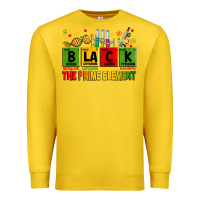 Lemon Black the prime element juneteenth Premium Sweatshirt - Zillion Design Studio