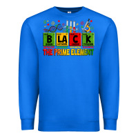 True Royal Black the prime element juneteenth Premium Sweatshirt - Zillion Design Studio