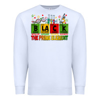 White Black the prime element juneteenth Premium Sweatshirt - Zillion Design Studio