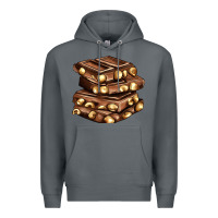 Rock nut and chocolate Premium Hoodie - AdoDesignShop