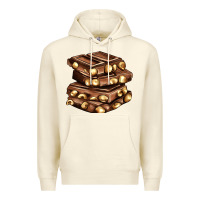 Sandshell nut and chocolate Premium Hoodie - AdoDesignShop