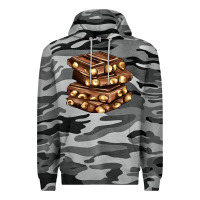 Slate Camo nut and chocolate Premium Hoodie - AdoDesignShop