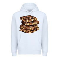 White nut and chocolate Premium Hoodie - AdoDesignShop