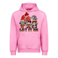 Fuchsia Pink let it be ladybug gnomies Urban Hoodie - BarkalooDesign