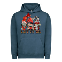 Pigment Midnight Navy let it be ladybug gnomies Urban Hoodie - BarkalooDesign