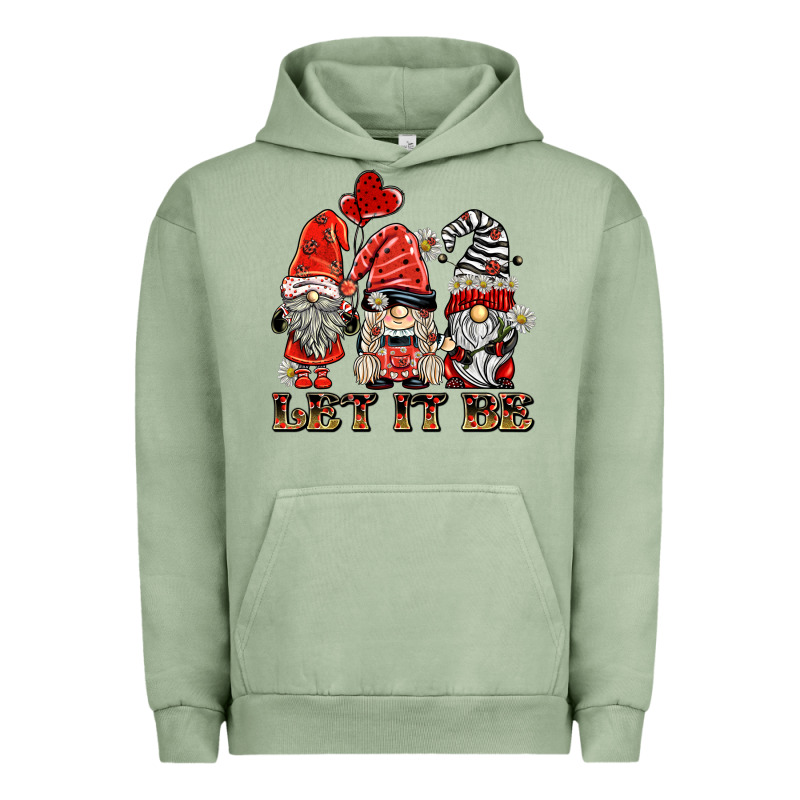 Let It Be Ladybug Gnomies Urban Hoodie by BarkalooDesign | Teevron