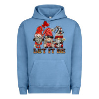 Pigment Pebble Blue let it be ladybug gnomies Urban Hoodie - BarkalooDesign