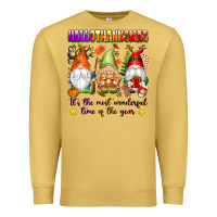 Antique Gold hallothanksmas its the most wonderful time of the Premium Sweatshirt - texasbilliewilder