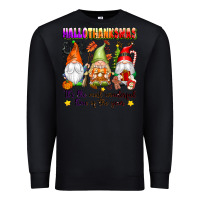 Black hallothanksmas its the most wonderful time of the Premium Sweatshirt - texasbilliewilder