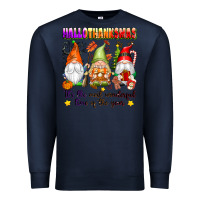Navy hallothanksmas its the most wonderful time of the Premium Sweatshirt - texasbilliewilder